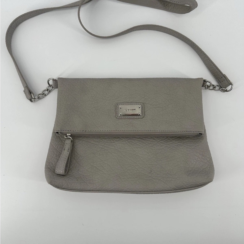 Nine West Light Gray Crossbody Bag
